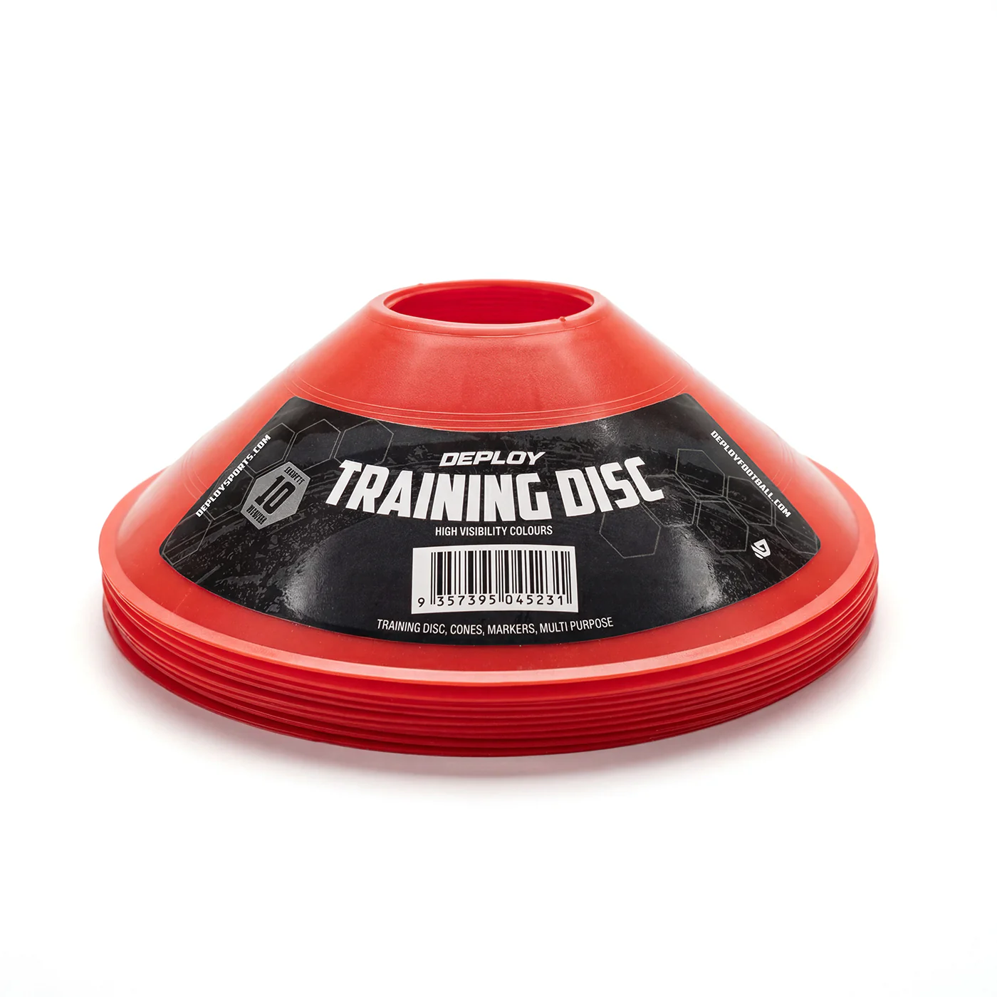 Deploy 10 Pack Agility Marker Cones - Image 4