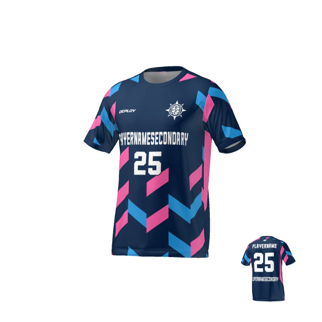 Flight Jersey Arrows - Navy & Pink - Image 3