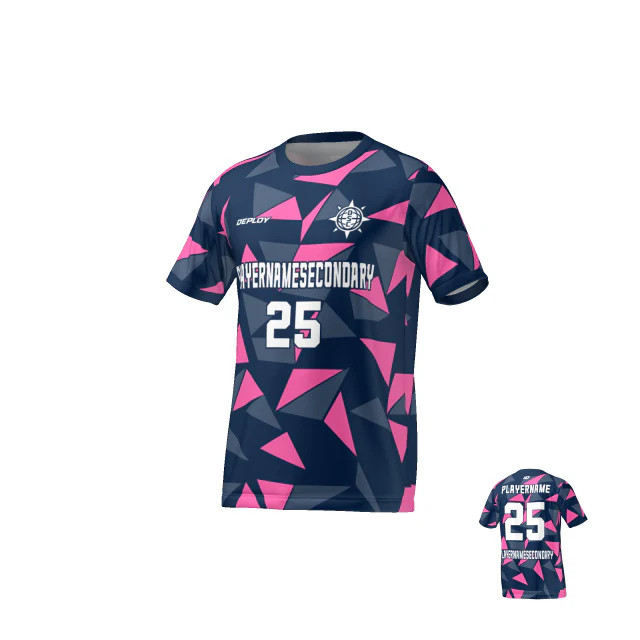 Flight Jersey Fragments - Navy & Pink - Image 3