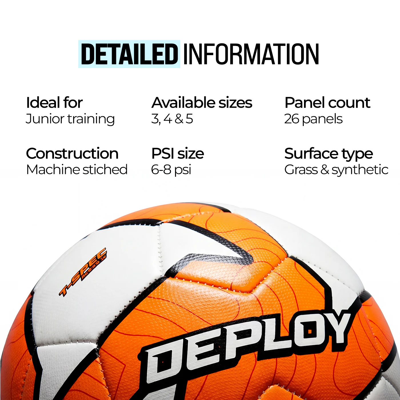 T-Spec Series IV - Club Training Football - Image 4